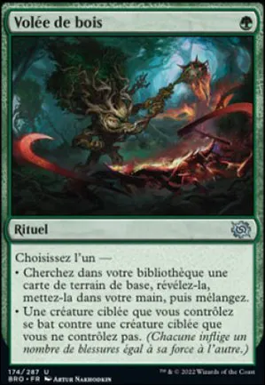 Volée de bois