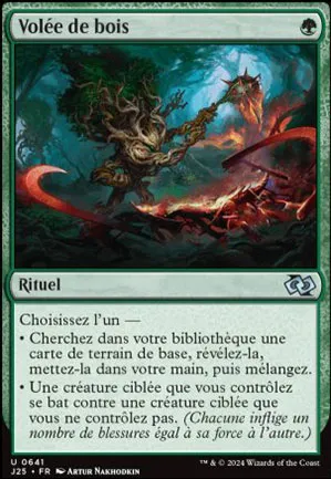 Volée de bois