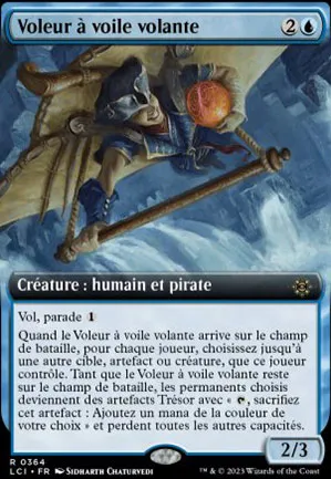Voleur à voile volante
