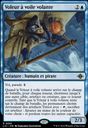 Voleur à voile volante