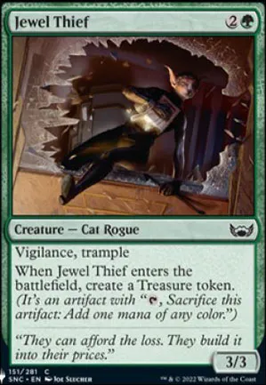 Voleuse de bijoux