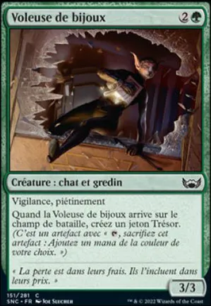 Voleuse de bijoux