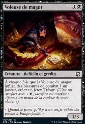 Voleuse de magot