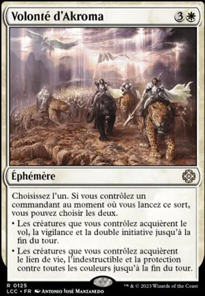 Volonté d'Akroma