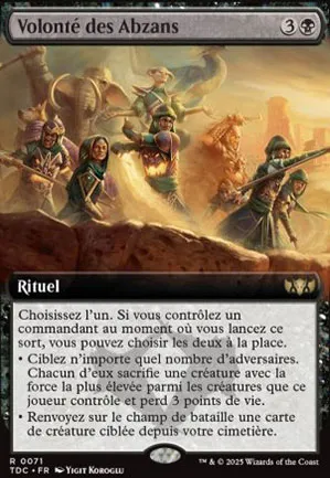 Volonté des Abzans
