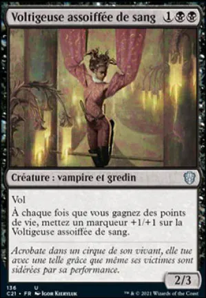 Voltigeuse assoiffée de sang
