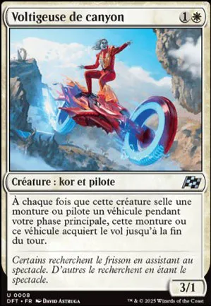 Voltigeuse de canyon