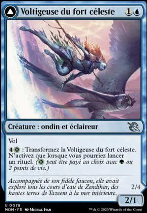 Voltigeuse du fort céleste // Envahisseuse du fort céleste
