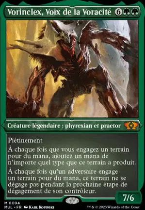Vorinclex, Voix de la Voracité
