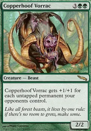 Vorrac aux sabots de cuivre