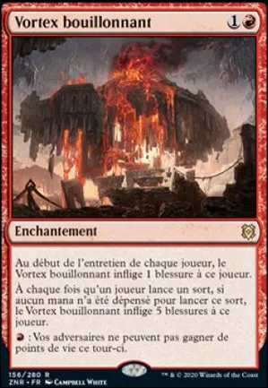 Vortex bouillonnant