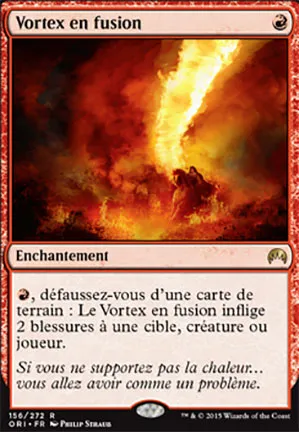Vortex en fusion