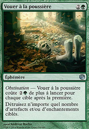 Vouer à la poussière