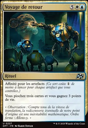 Voyage de retour
