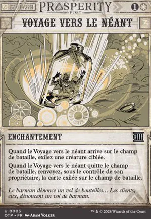 Voyage vers le néant