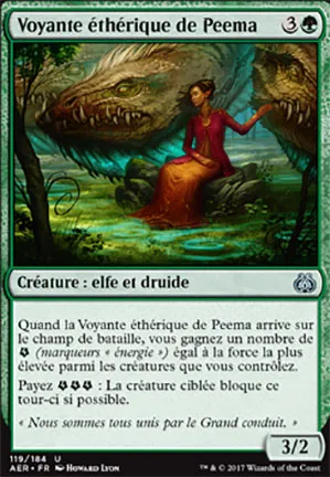 Voyante éthérique de Peema