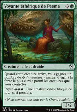 Voyante éthérique de Peema
