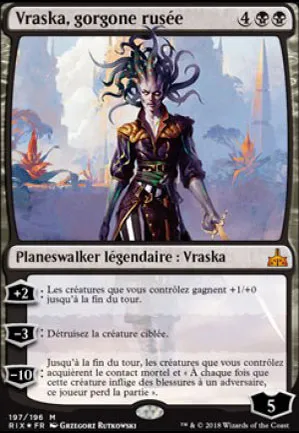 Vraska, gorgone rusée