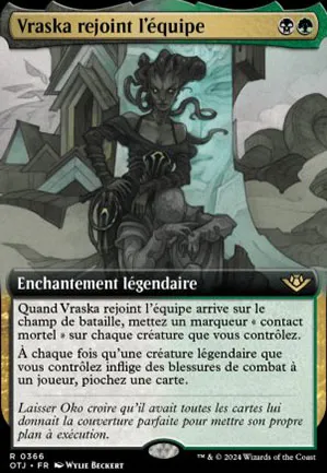 Vraska rejoint l'équipe