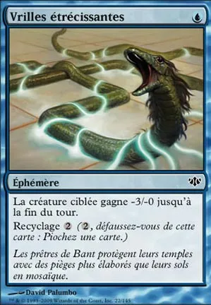 Vrilles étrécissantes