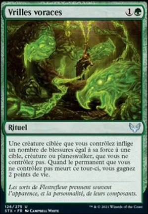 Vrilles voraces