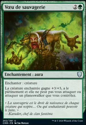Vœu de sauvagerie