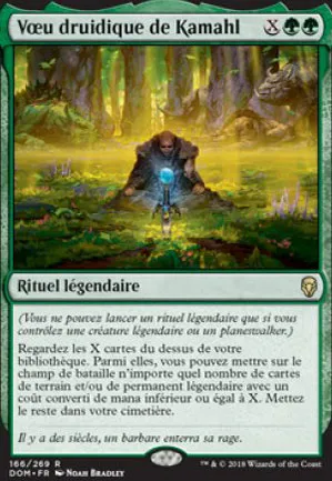 Vœu druidique de Kamahl