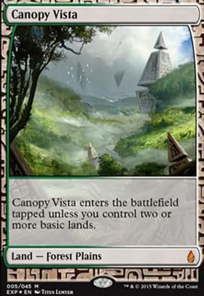Vue de la canopée