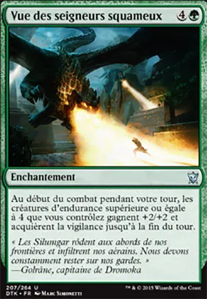 Vue des seigneurs squameux