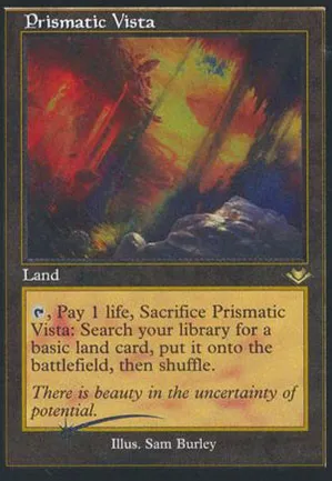 Vue prismatique