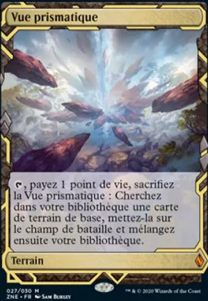 Vue prismatique