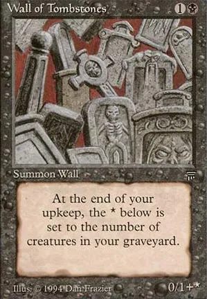 Wall of Tombstones