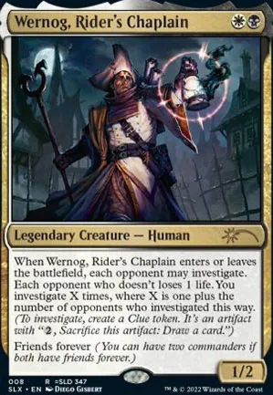 Wernog, Rider's Chaplain