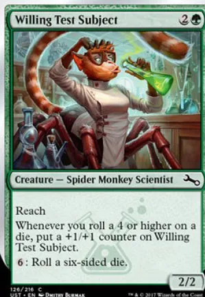 Willing Test Subject