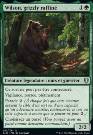 Wilson, grizzly raffiné