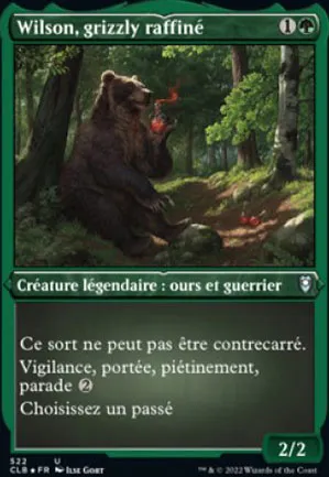 Wilson, grizzly raffiné
