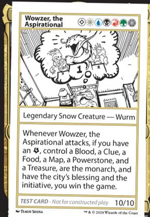 Wowzer, the Aspirational