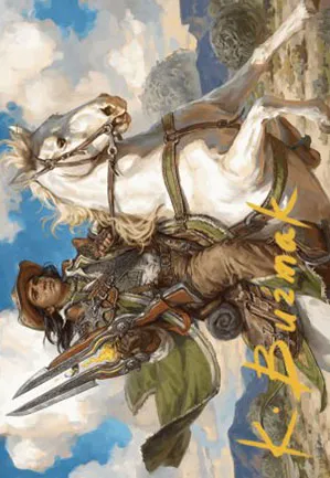 Wylie Duke, héros atiin - Illustration