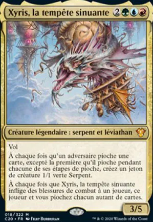 Xyris, la tempête sinuante