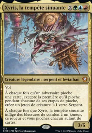 Xyris, la tempête sinuante