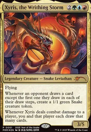 Xyris, la tempête sinuante