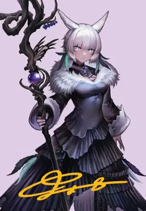 Y'shtola, sorcière - Illustration