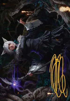 Y'shtola, sorcière - Illustration