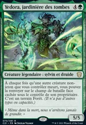 Yedora, jardinière des tombes