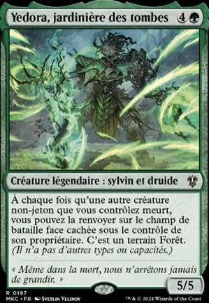 Yedora, jardinière des tombes