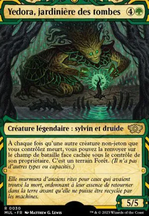 Yedora, jardinière des tombes