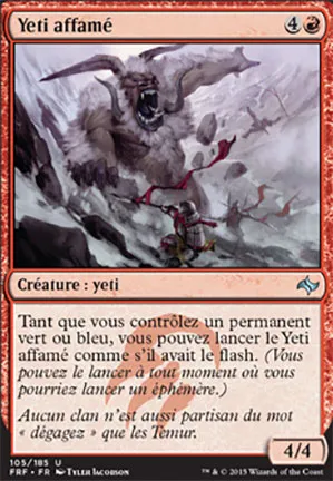 Yeti affamé