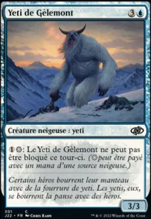 Yeti de Gèlemont