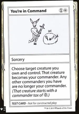 You're in Command