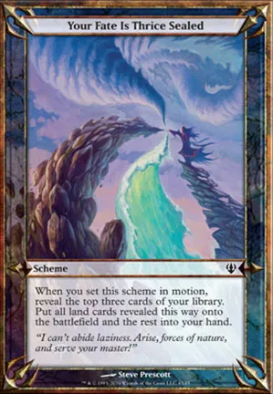 Your Fate Is Thrice Sealed